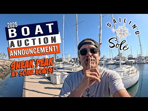 🔴 SNEAK PEEK! - 2025 BOAT AUCTION Announcement! - CHEAP BOATS EP77