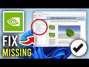 NVIDIA Control Panel Display Settings Missing - Fixed