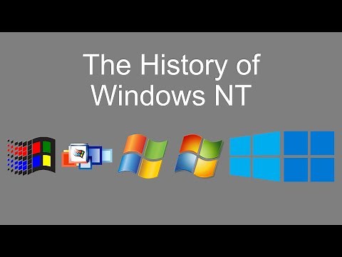 The History of Windows NT