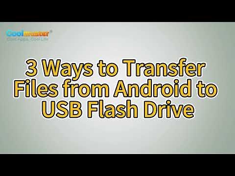 How to Transfer Files from Android to USB Flash Drive