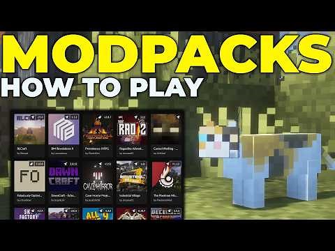 How To Get Modpacks in Minecraft Java Edition
