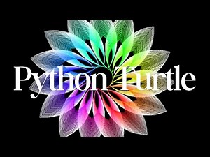 Create Art with Python Turtle 01: A Colorful Flower!