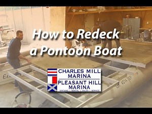 Redecking a Pontoon Boat in 12 Steps (and less than 5 minutes)