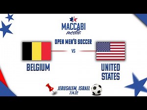 7/14/22 - Open Men's Soccer - USA vs Belgium