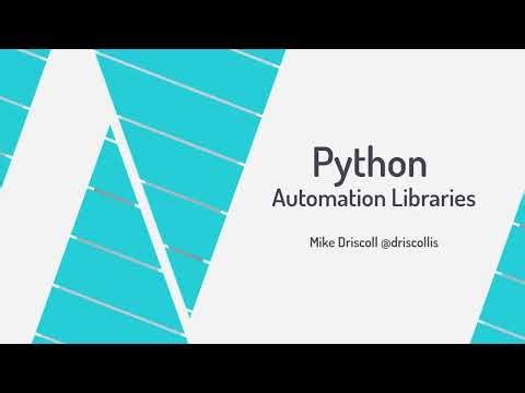 Python Automation Libraries