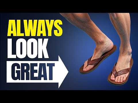 How To Wear Flip-Flops CORRECTLY As An Adult Man