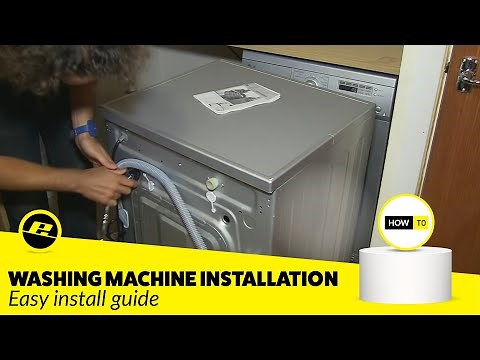 How to Install a Washing Machine (Easy Guide)