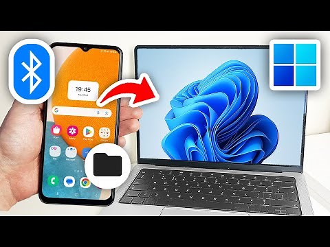 How To Transfer Files From Phone To PC & Laptop With Bluetooth - Full Guide