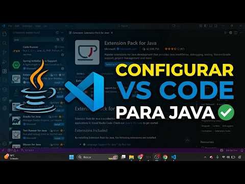 How to configure VS Code for Java in 2026 | JDK + extensions