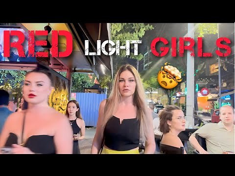 Red light district [4k full HD] Bukit Bintang | Kuala Lumpur night life
