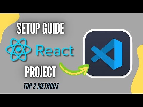 How to Create a ReactJS Project in VS Code (2025)