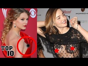 Top 10 Shocking Celebrity Wardrobe Malfunctions