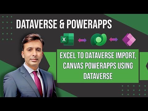 📱 Microsoft Dataverse Table Setup, Import Excel Data & Configure Canvas PowerApps