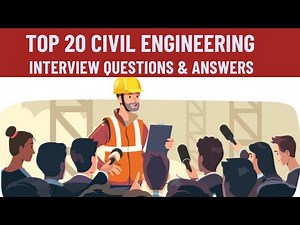 Top 20 civil engineering interview questions with Answers (2025 Guide)
