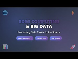 Edge Computing & Big Data: Real-Time Analytics Explained for Beginners!