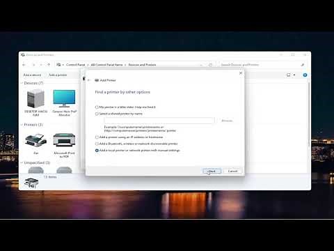 How To Add A Local Printer In Windows 11
