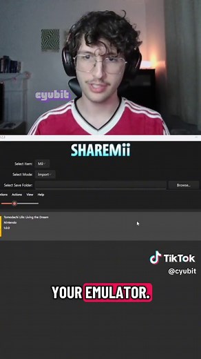 How to import miis #tomodachilife #gaming #emulation #streamer #cyubit | Tomodachi Life