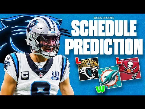 Carolina Panthers 2025 Schedule Prediction | Bryce Young looks to build off recent success