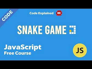 JavaScript Snake Game For Beginners | Code Part | JavaScript Project