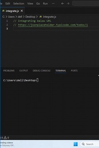 How to integrate API in Javascript ? #coding #javascript #fetch