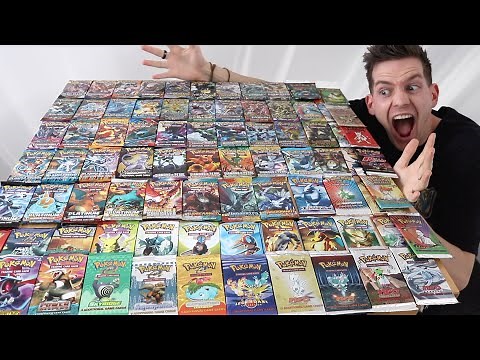 I OPEN EVERY POKÉMON PACK EVER MADE. (1999 - 2020)