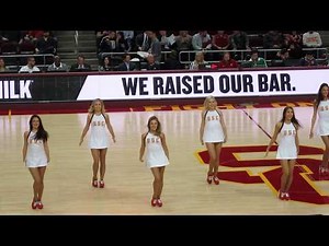 USC Song Girls - Halftime performance USC vs Colorado 1/10/2018