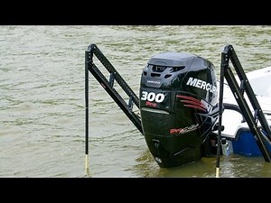 Bay Boat And Power Pole