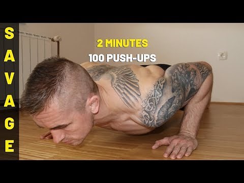 How To Do 100 PushUps In 2 Minutes - The Easiest Way