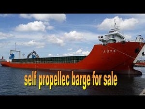 316TEU CONTAINER SELF PROPELLED BARGE FOR SALE