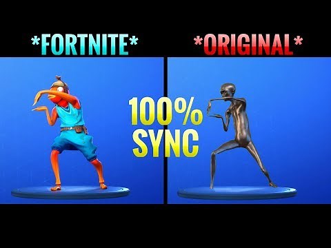 Howard The Alien Dance in Fortnite *SYNC 100%* (Extraterrestrial)