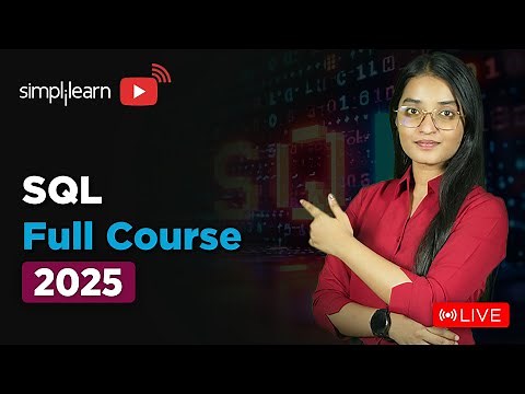SQL Full Course 2026 | SQL Tutorial for Beginners | SQL Beginner to Advanced Training | Simplilearn