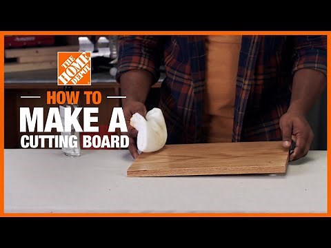 How to Make a Cutting Board | Simple Wood Projects | The Home Depot