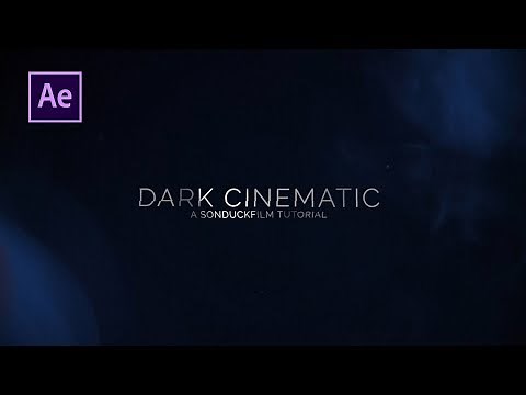 Create Dark Cinematic Title Motion Graphics | After Effects Tutorial
