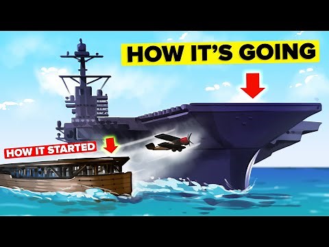 The Evolution of an Aircraft Carrier