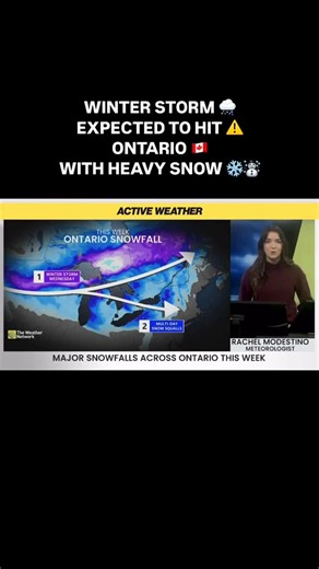 Canada Informed on Instagram: "Much of northern Ontario is under a winter storm watch as of Monday morning, with between 15 and 30 centimetres of snowfall expected. Environment and Climate Change Canada says the storm is expected to begin Tuesday evening and end from west to east throughout the day on Thursday. The watch is in effect for Thunder Bay and mostly areas east of the city. In the northwest region, this includes: Atikokan — Shebandowan — Quetico Park. Beardmore — Jellicoe — Macdiarmid.