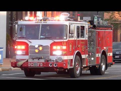 DCFD Engine 18 Responding