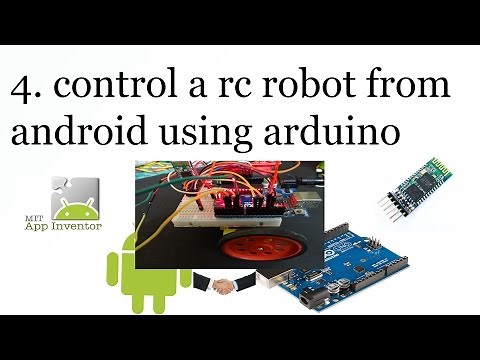 4. Android RC control Robot using Arduino