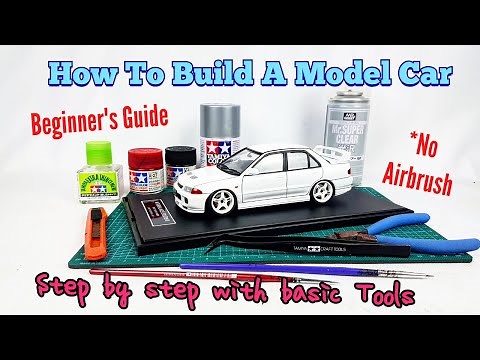 How To Build a Model Car 1/24 for Beginners Step by Step Guides