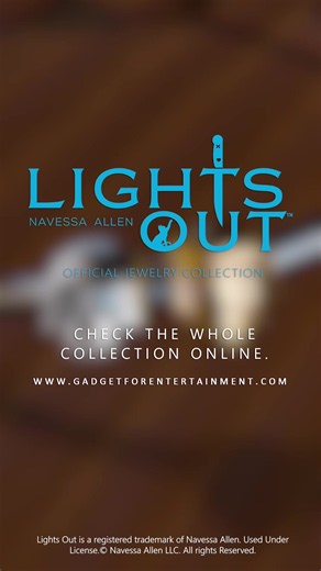 I am so beyond thrilled to introduce the new official Lights Out jewelry collection! Check out the Gadget 4 Entertainment website to shop all the beautiful pieces 🤩