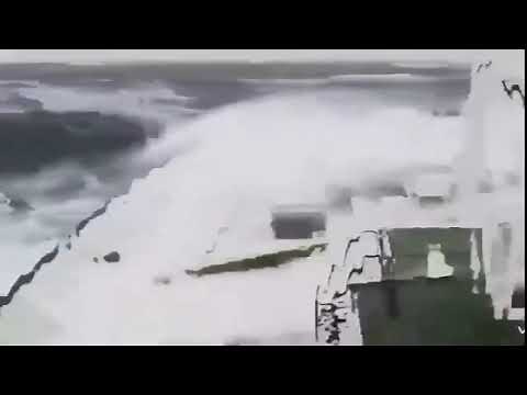 Ship Sailing in Monster Storms | Ships in Big Waves Heavy Seas