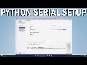 How To Set Up Serial Communication in Python Projects Install PySerial in VS Code for Python