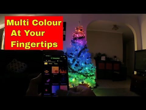 🚦 250 Twinkly RGB LED String Programable Colour Changing Christmas Lights