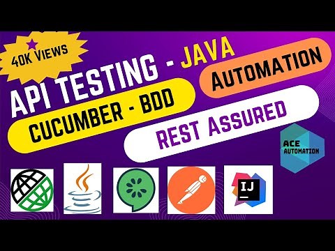 API Testing Automation + Java + BDD Framework + Cucumber + Rest Assured + Maven in Intellij