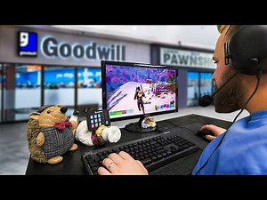 Can we Build a Gaming Setup at a Thrift Store?