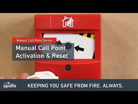 Manual Call Point | How to Activate & Reset an Apollo Manual Call Point