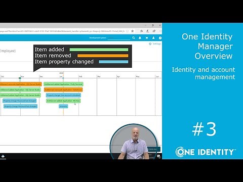 One Identity Manager | Overview #3 | Identity and Account Management