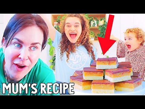 exposing Mum's secret recipe - BEST Caramel Slice | NORRIS NUTS COOKING