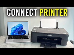 How To Connect Wireless Printer To Laptop or PC - Step By Step