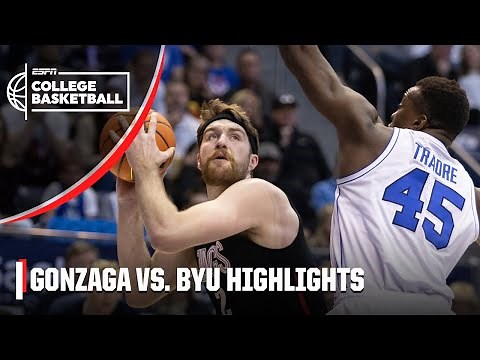 Gonzaga Bulldogs vs. BYU Cougars | Full Game Highlights