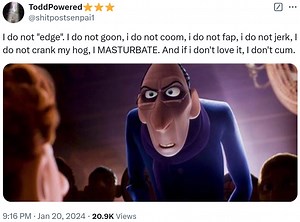 I Do Not Edge, I Do Not Goon | Anton Ego's "I Do Not X"